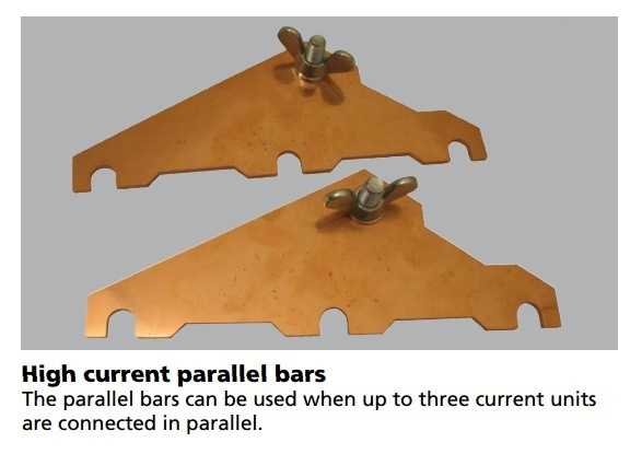 high current paralel bars