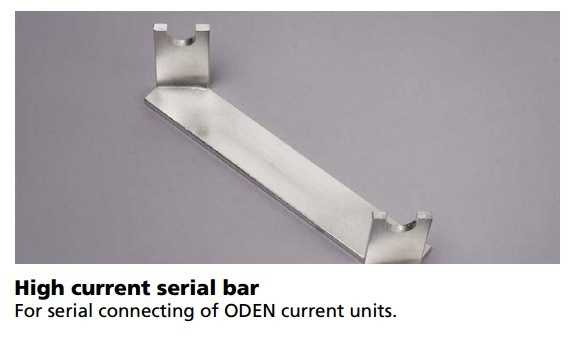 high current serial bar for oden