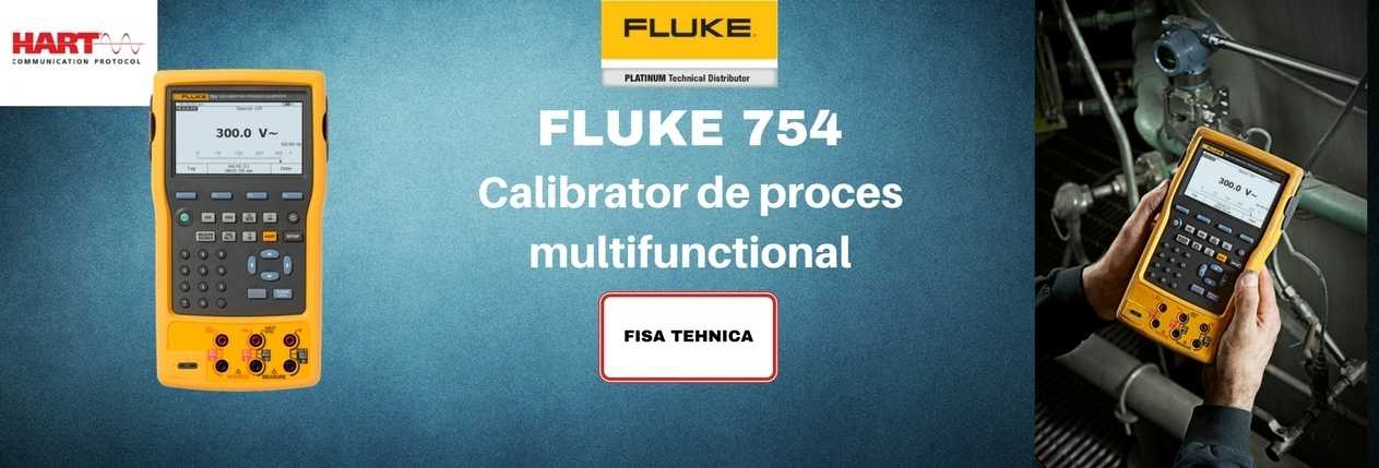 FLUKE 754 CALIBRATOR DE PROCES MULTIFUNCTIONAL