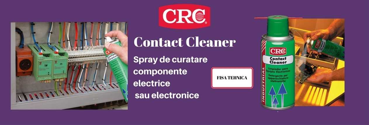 CRC Contact Cleaner banner