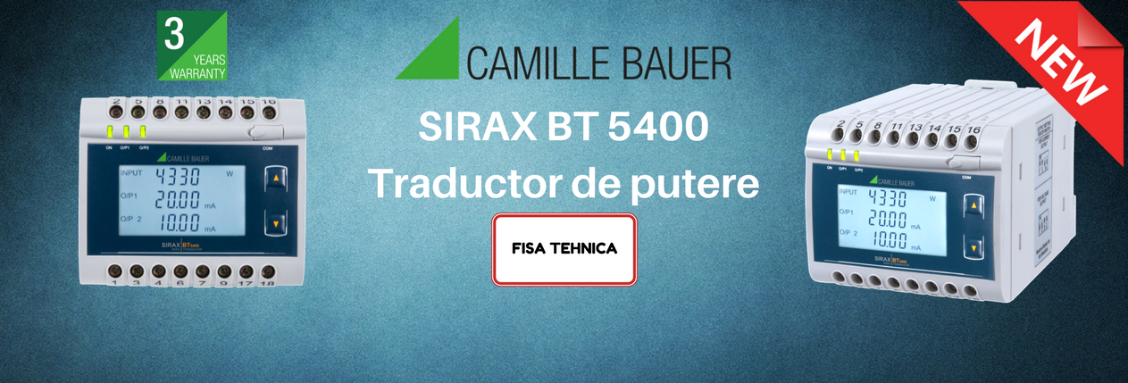 CAMILLE BAUER SIRAX BT5400 banner NOU