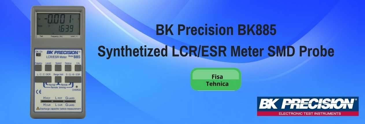 BK Precision BK885 Synthetized LCR-ESR
