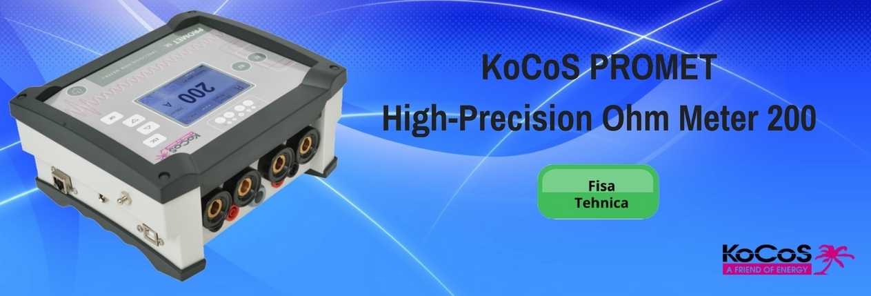 KoCoS PROMET High-Precision Ohm Meter 200