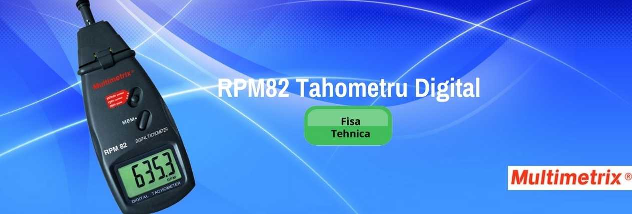 RPM82 Tahometru digital