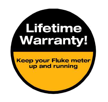 Fluke Lifetime Warranty icon