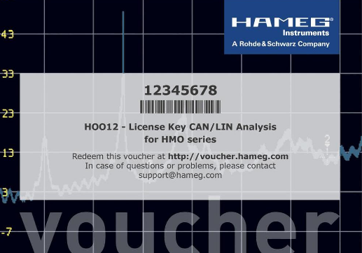 HV112 License key (Voucher)
