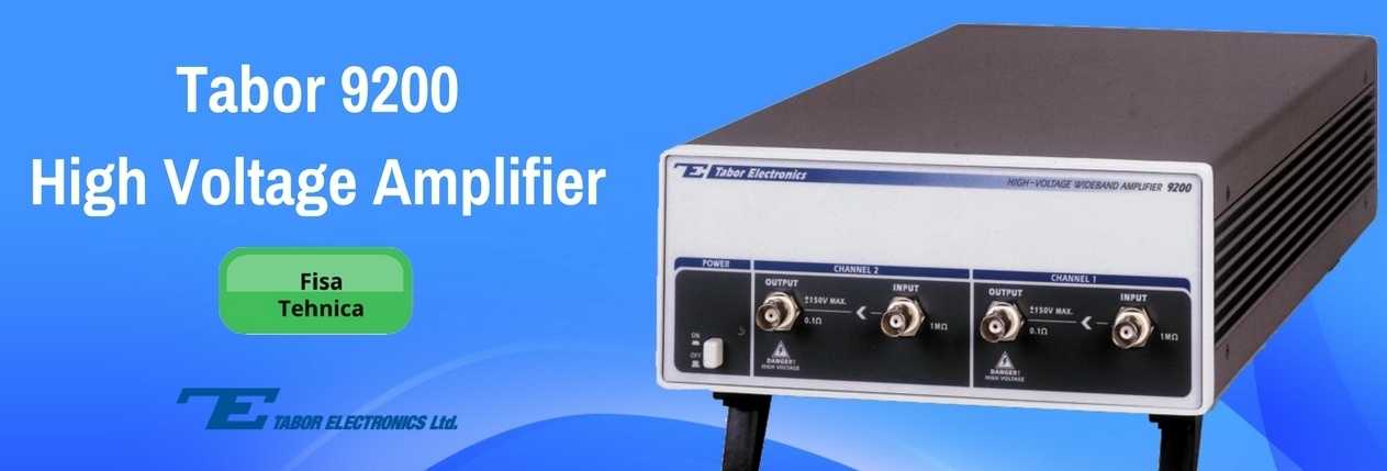 Tabor 9200 High Voltage Amplifier