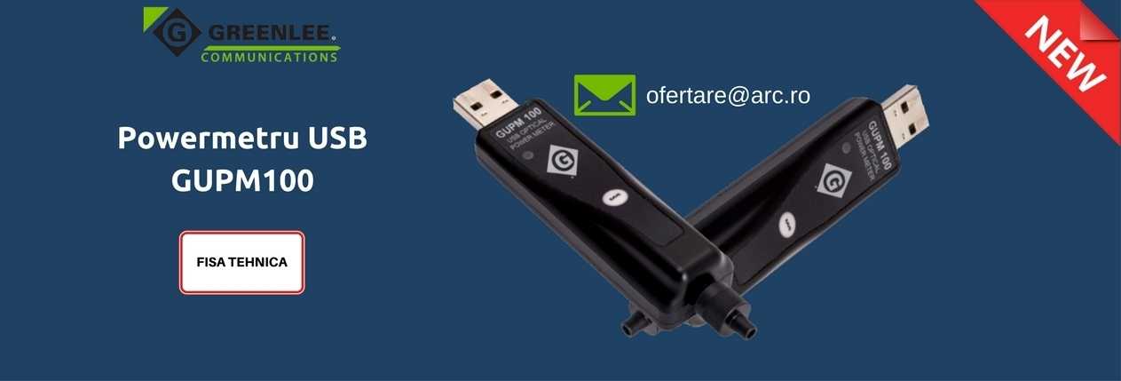 Greenlee Powermetru USB BANNER