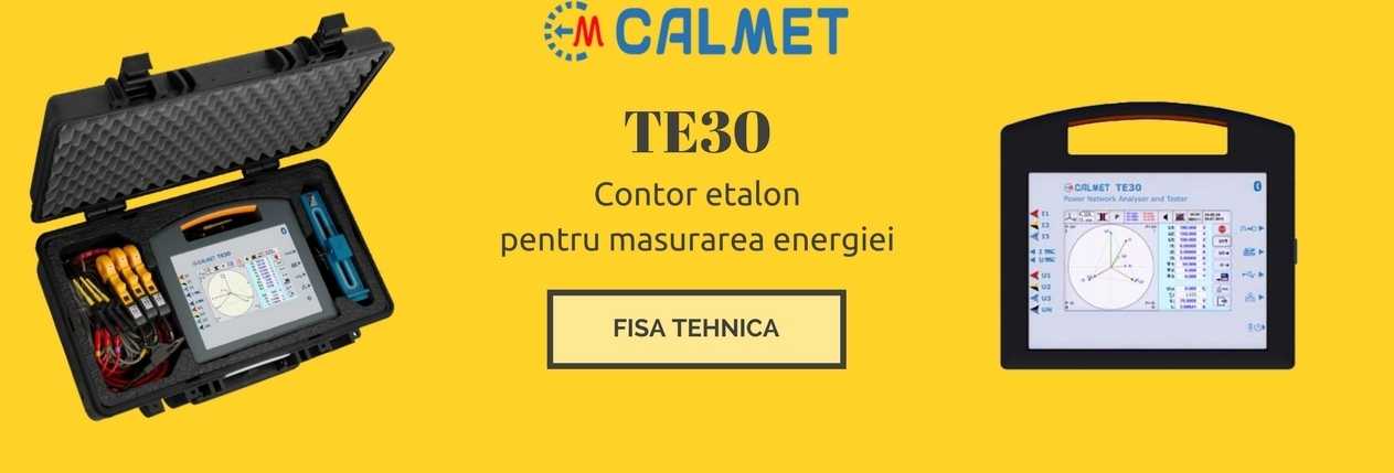CALMET TE30 Contor etalon pentru masurarea energiei.jpg