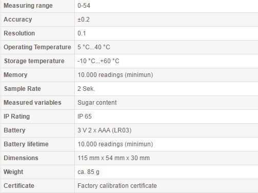 DR-10 tehnical data