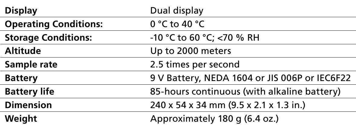 beha amprobe th-3 datasheet