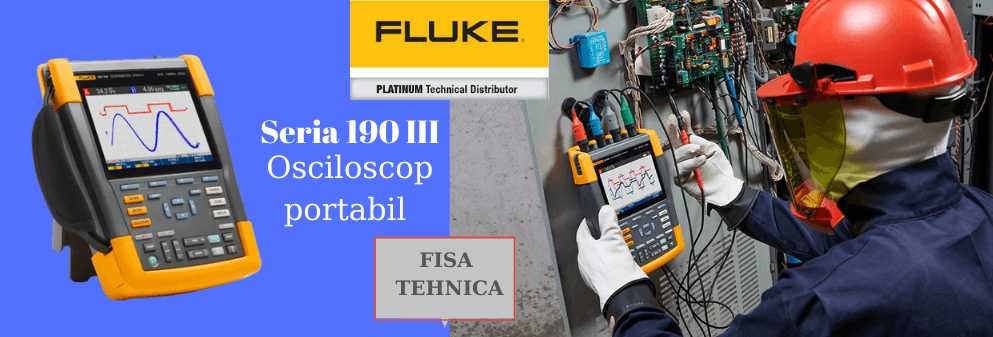Fluke 190-504S osciloscop protabil