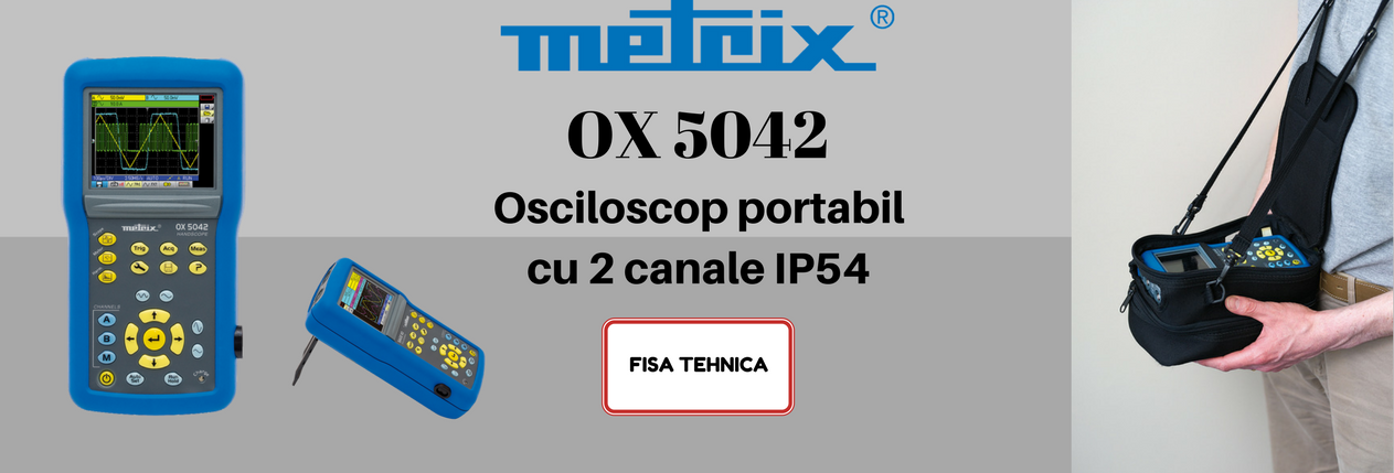 OX 5042 osciloscop portabil 2  canale
