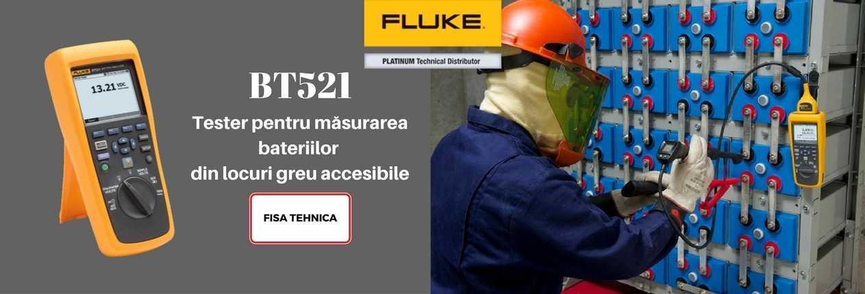 Fluke BT521 - tester baterii locuri greu accesibile