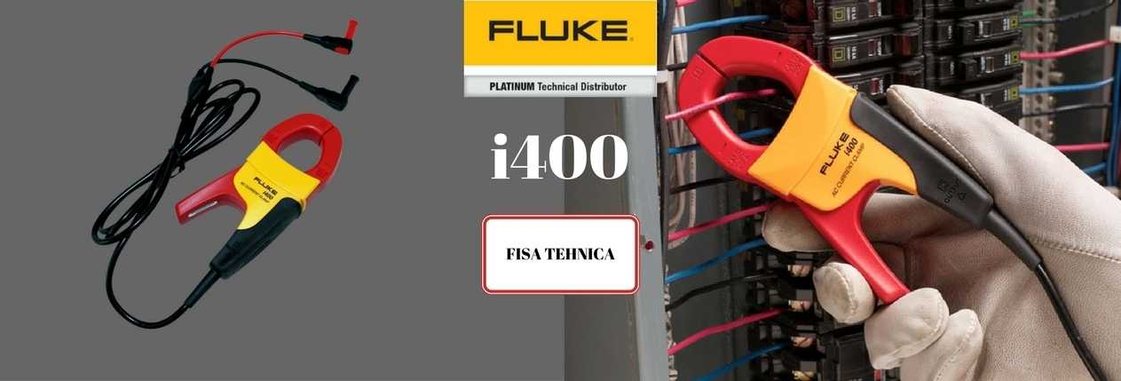 FLUKE i400 traductor de curent