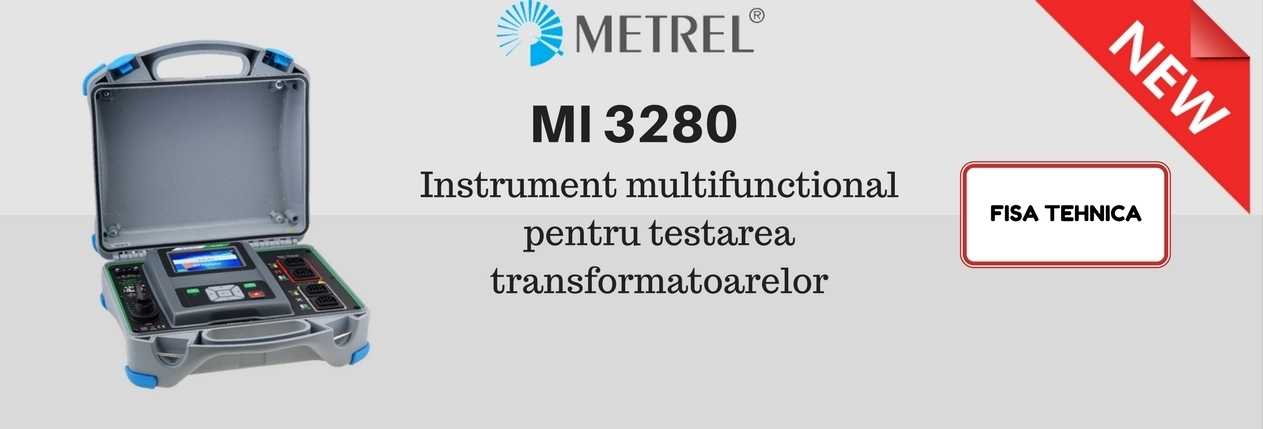 METREL MI 3280 banner produs nou