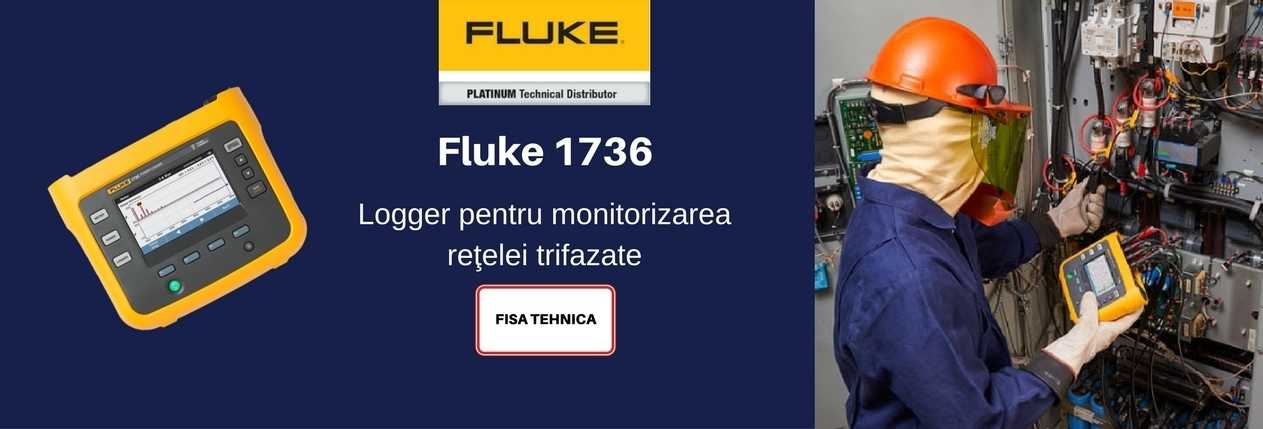 Fluke 1736 - logger banner promo