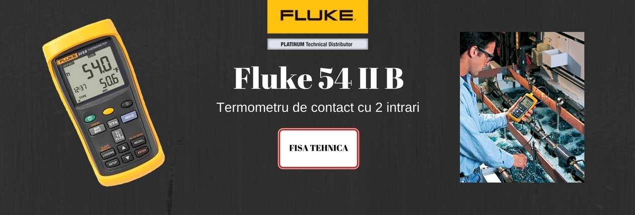 Fluke 54 II B TERMOMETRU 2 intrari