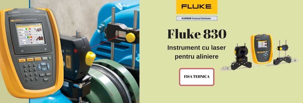 fluke 830 instrument cu laser pentru aliniere