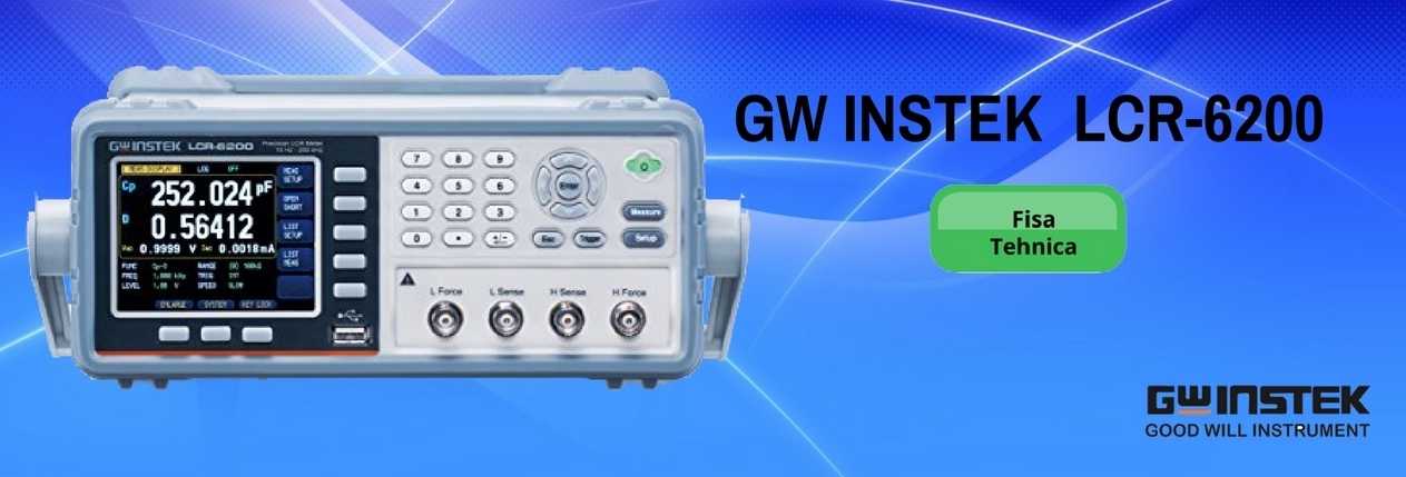 GW INSTEK LCR-6200