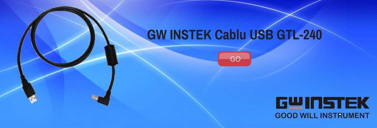 GW INSTEK Cablu USB GTL-240