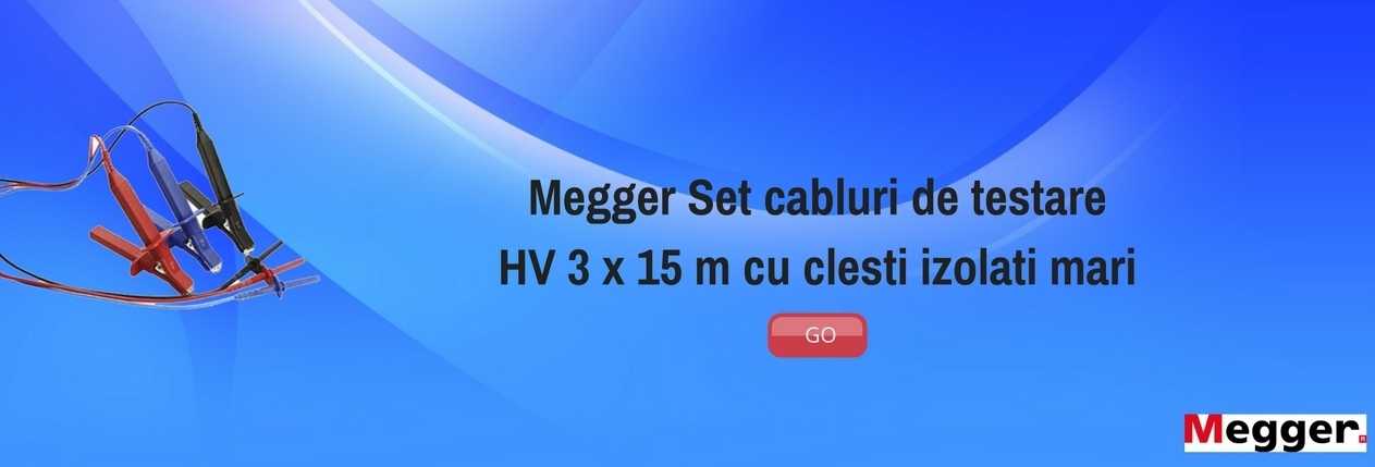 Megger Set cabluri de testare HV