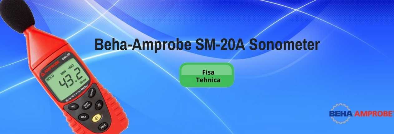 Beha-Amprobe SM-20A Sonometer