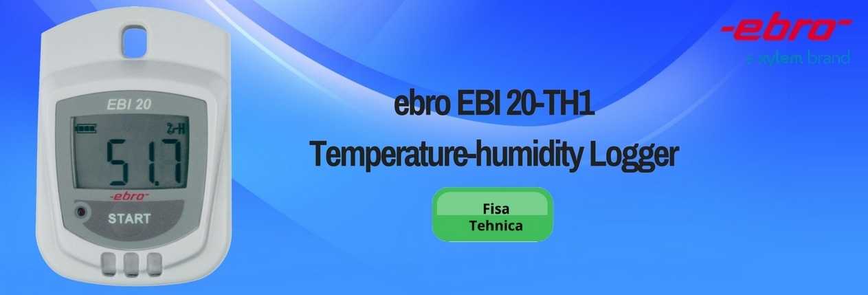 EBRO EBI 20-TH1 Temperature-humidity logger