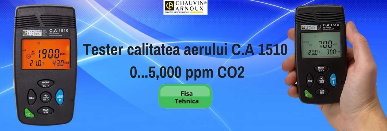 Tester calitatea aerului C.A 1510