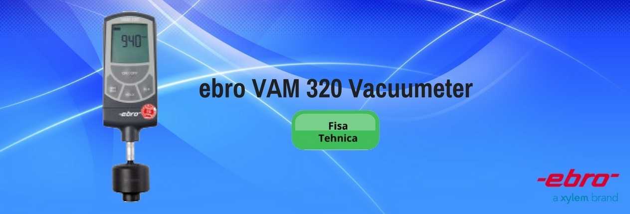 ebro VAM 320 Vacuumeter
