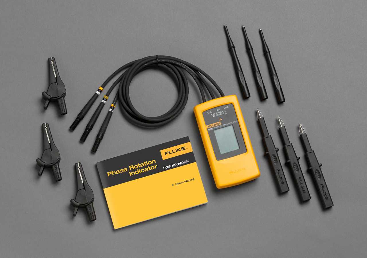 Fluke 9040 set livrare