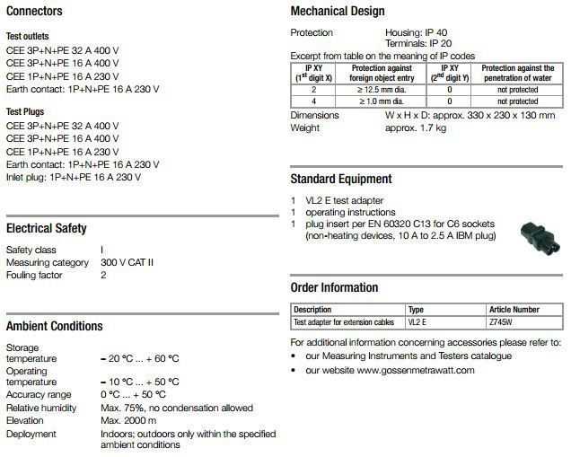 VL2_E_Tech Data