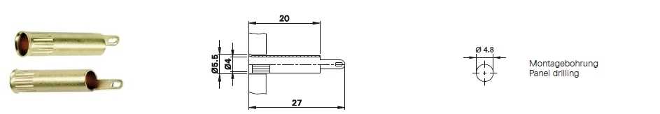 LB4-A Priza rigida multi contact
