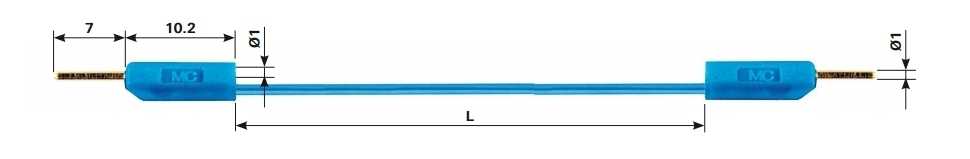 LK1-A Cablu de test multi contact