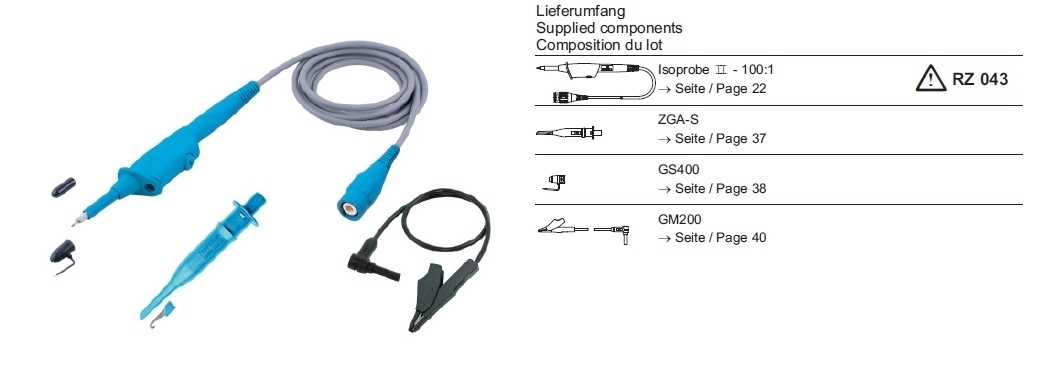 SET Isoprobe II - 100;1 multi contact