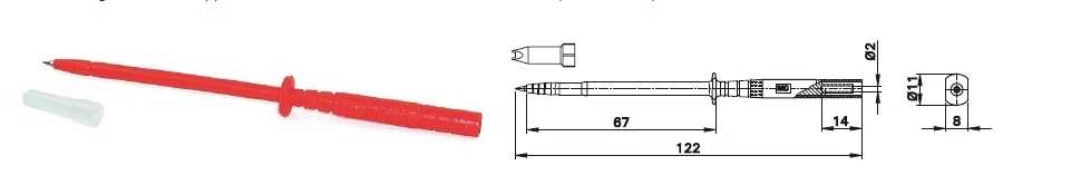 SPP2-S Sonda de test multi contact