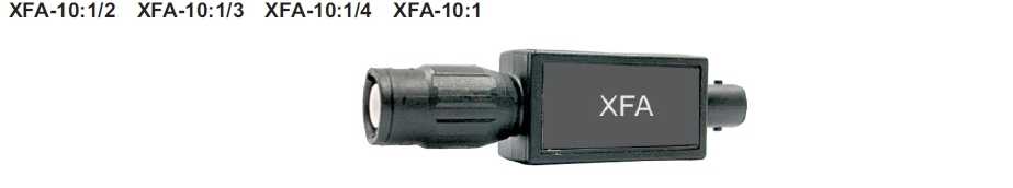 XFA-10;1/2 Divizoare de inalta tensiune protejate multi contact