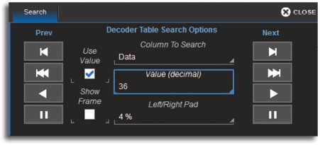 Teledyne LeCroy UNIPRObus Search