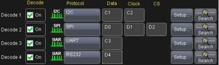 Teledyne LeCroy WS3K-EMB Meniu