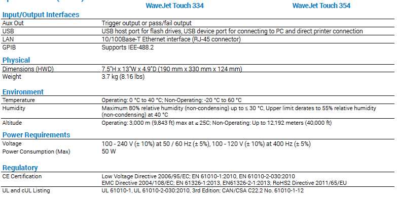 t334T t354t spec generale