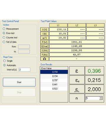 Accesorii analiza calitatii energiei Calmet Calsoft 10 - Software for Caltest 10 tester