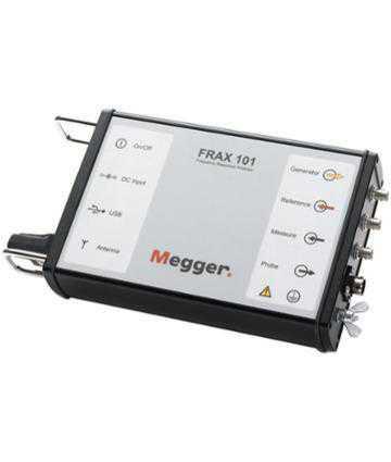 Echipamente de testare transformatoare si motoare Megger FRAX-101 Analizoare cu rǎspuns in frecventa 0.1 Hz - 25 MHz + set cabluri 18m