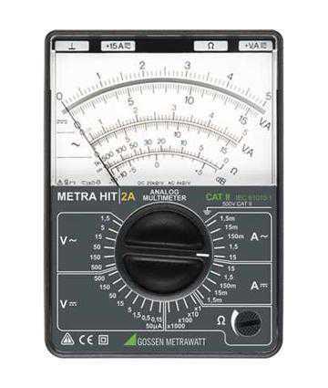 Multimetre Digitale Metrawatt MetraHit 2A Multimetru analog 15 A/500 V CAT II