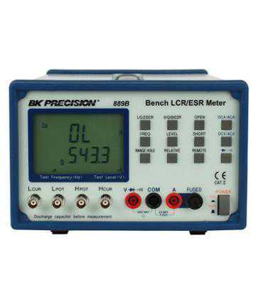 RLC-metre BK Precision BK889B Bench LRC ESR Meter with component teste