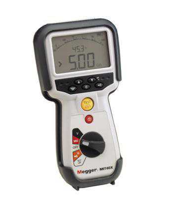 Testere de izolatie / Megohmetre Megger MIT40X Tester de tensiune variabil de la 10 V la 100 V